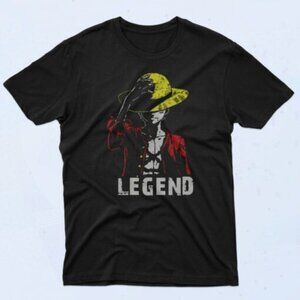 One Piece Ruffy Anime Legend 90s Manga Fan Gift Graphic T Shirt 90
